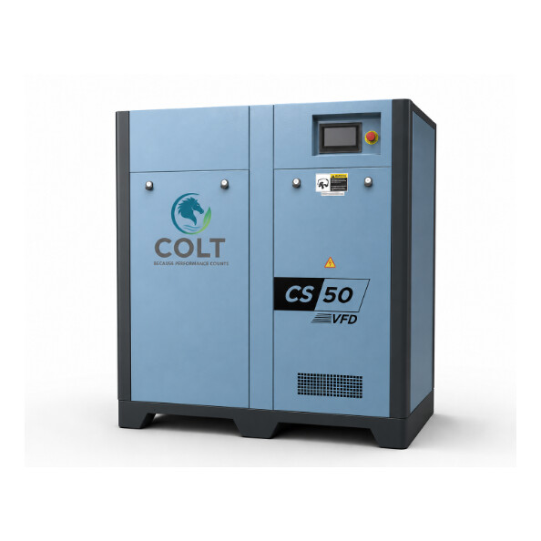 Colt CS 50 VFD screw air compressor for laser cutting